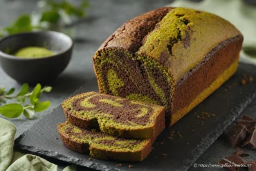 Gâteau marbré matcha-chocolat : comment apporter une touche d'originalité à vos desserts