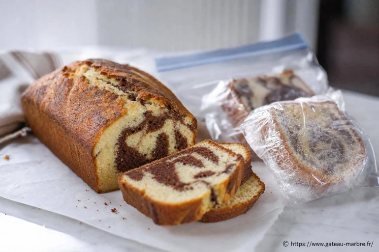 Peut-on congeler un gâteau marbré maison ? Conseils pratiques