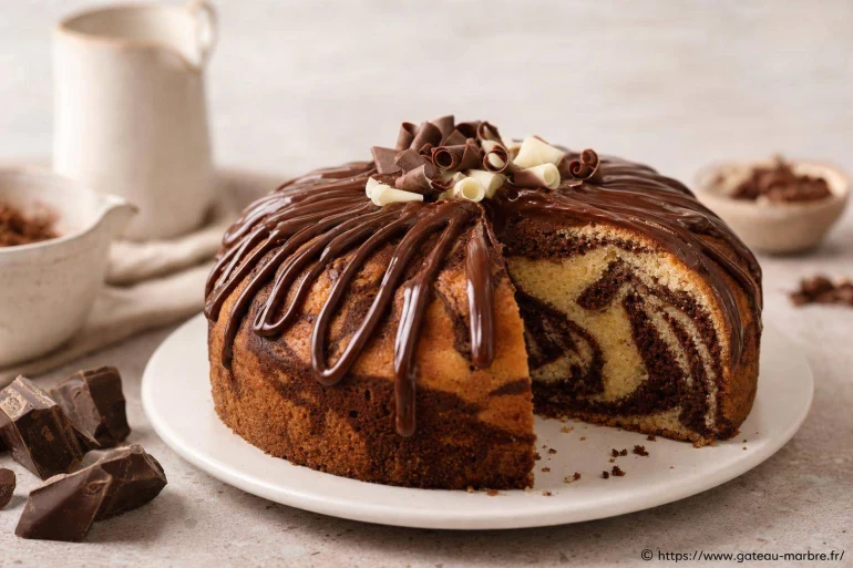 Décoration de gâteau marbré : astuces et inspirations