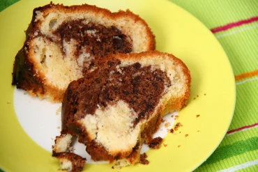 Recette du cake marbré (Étape 1)