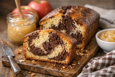 Gâteau marbré à la compote : comment réussir un moelleux parfait