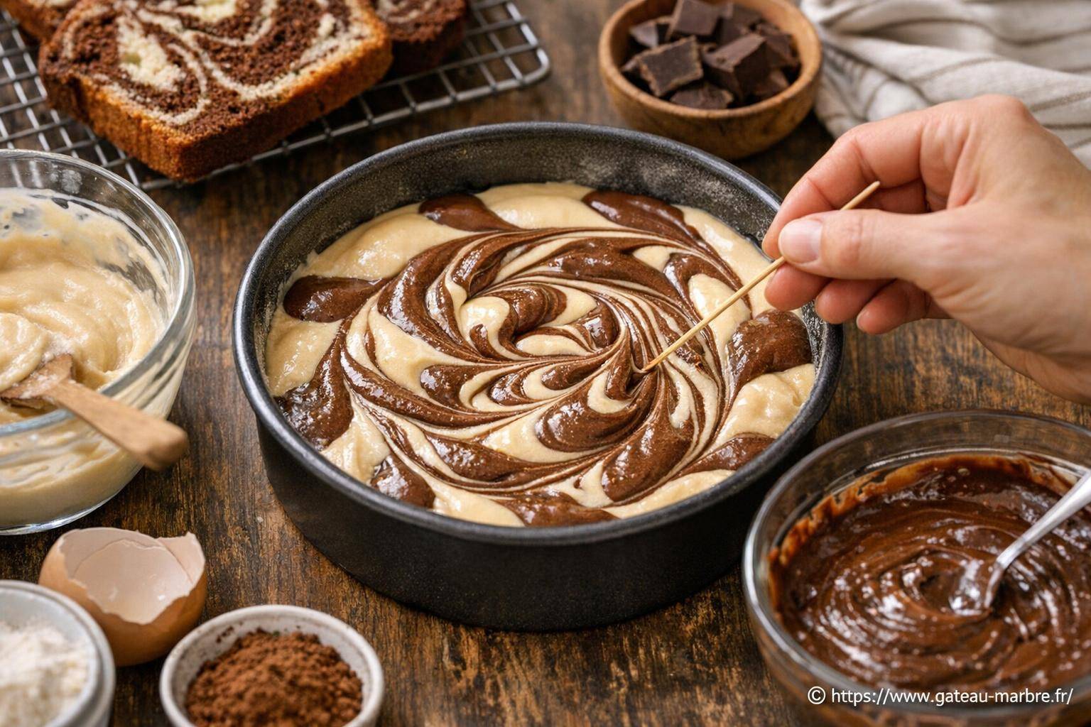 Comment bien marbrer un gâteau : techniques et conseils essentiels